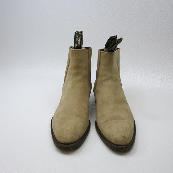 Semental de Registro Dirty Nubuck Leather Chelsea Boots Made in Mexico 28 9 - Picture 6 of 9